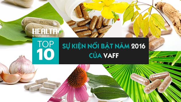 10 sự kiện nổi bật năm 2016 của Hiệp hội Thực phẩm chức năng Việt Nam