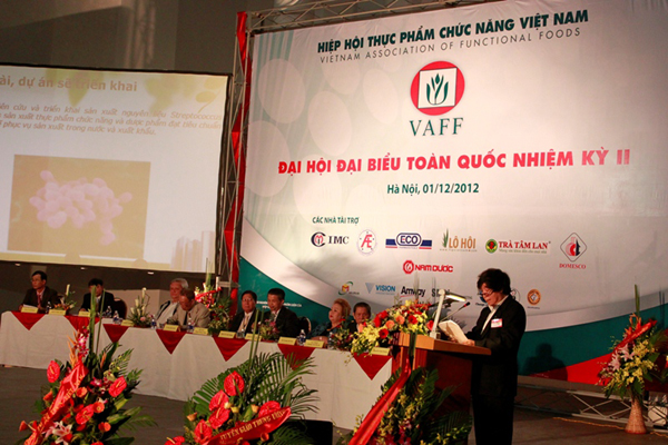 Hiệp hội Thực phẩm chức năng Việt Nam - VAFF tổ chức Đại hội đại biểu toàn quốc nhiệm kỳ lần thứ II 